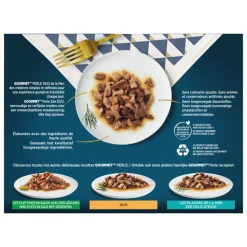 Gourmet Perle Mini Filets Multipack Zee Duo in Saus 12 x 85 gr