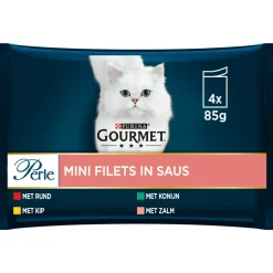 Gourmet Perle Mini Filets in Saus Multipack 4 x 85 gr