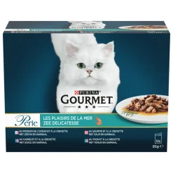 Gourmet Perle Multipack Zee Delicatesse in Saus 12 x 85 gr