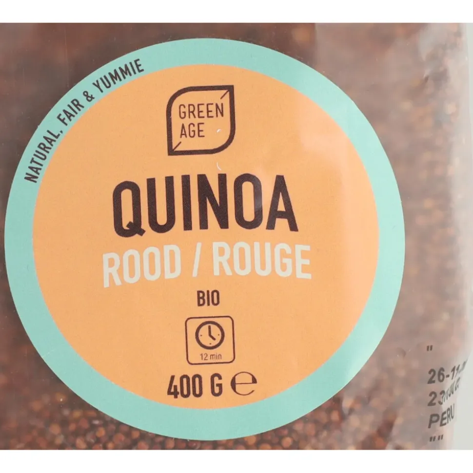 GreenAge Quinoa Rood Bio 400 gr