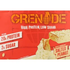 Grenade Protein Bars White Chocolate Salted Peanut 12 x 60 gr