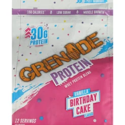 Grenade Protein Powder Birthday Cake 480 gr
