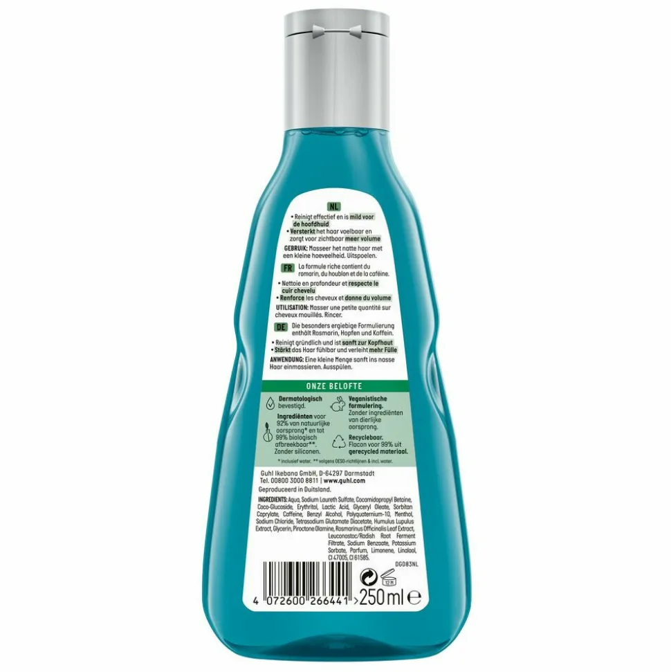 Guhl Shampoo Man Vol & Sterk 250 ml