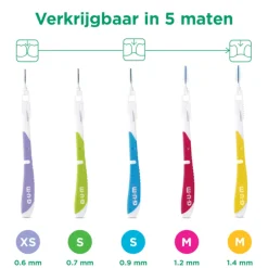 GUM Bi-Directions 0.9 mm 6 stuks