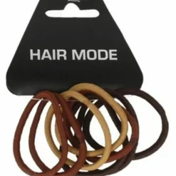 Hair Mode Endless Elastiek Bruin 8 stuks