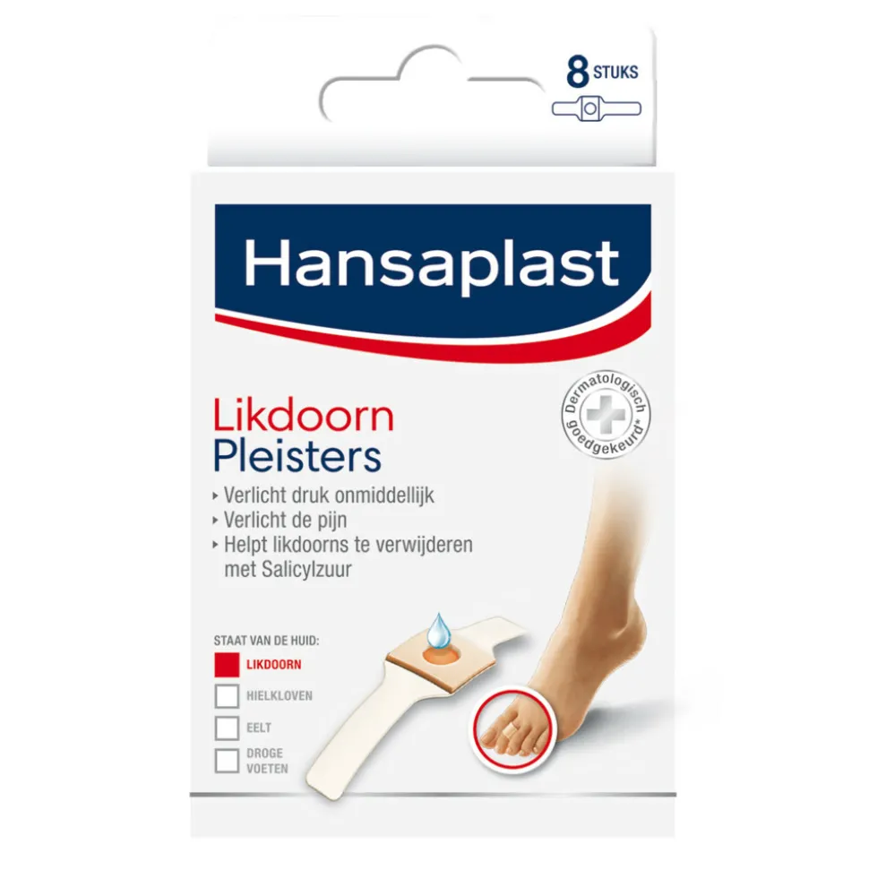 Hansaplast Likdoornpleisters 8 stuks