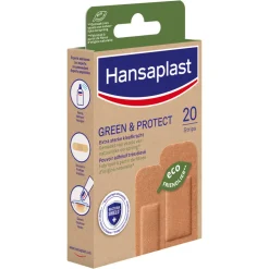 Hansaplast Pleisters Green en Protect 20 stuks