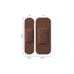 Hansaplast Sensitive Pleister Dark 20 stuks