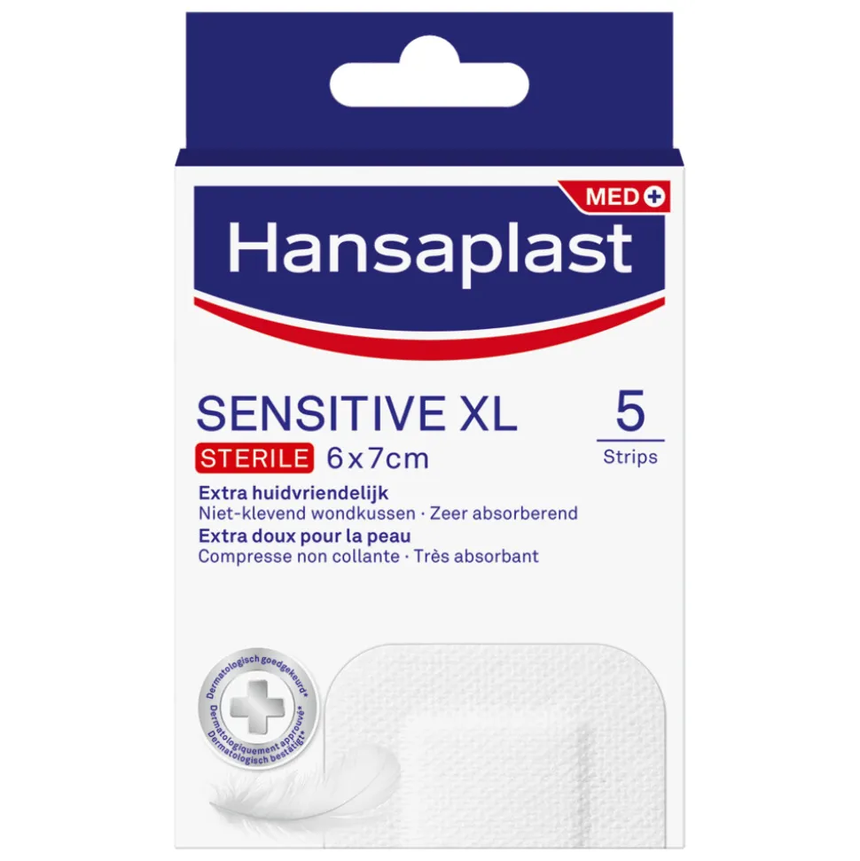 Hansaplast Sensitive XL 5 stuks