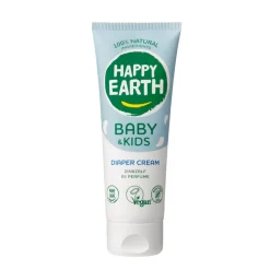 Happy Earth Diaper Cream 100% Natuurlijk Baby & Kids 75 ml