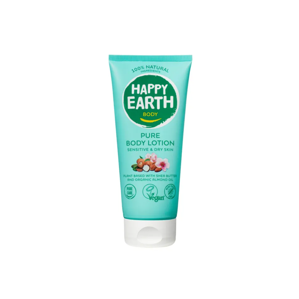Happy Earth Zachte Bodylotion 100% Natuurlijk 200 ml