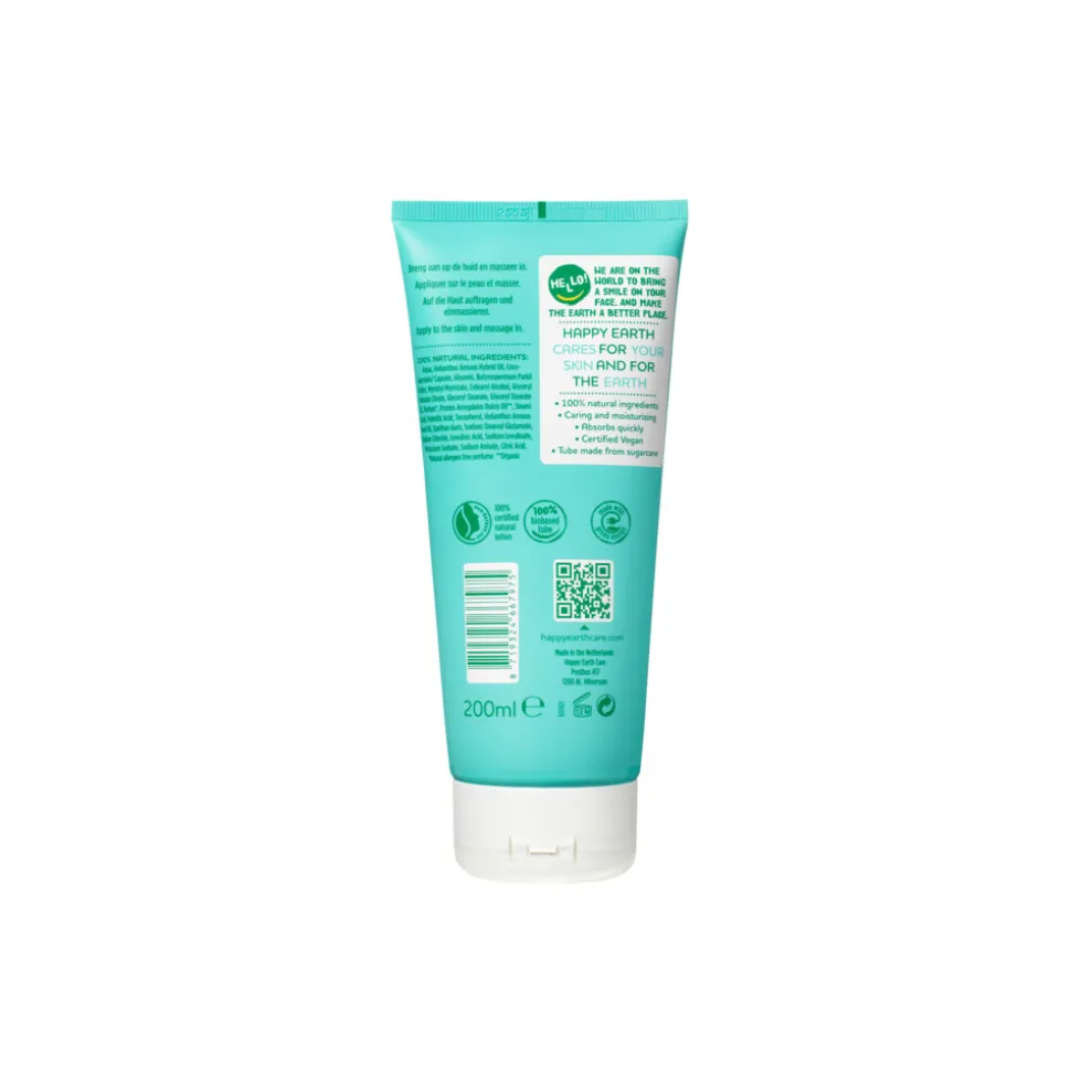 Happy Earth Zachte Bodylotion 100% Natuurlijk 200 ml
