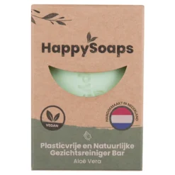 HappySoaps Gezichtsreiniger Bar Aloë Vera 70 gr