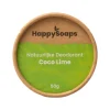 HappySoaps Natuurlijke Deodorant Kokos En Limoen 50 gr