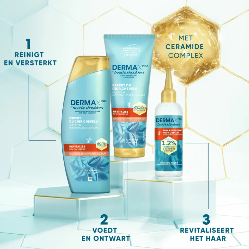 Head & Shoulders Anti-roos Conditioner DERMAxPRO Revitaliseert 220 ml