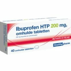 Healthypharm Ibuprofen 200mg 40 tabletten
