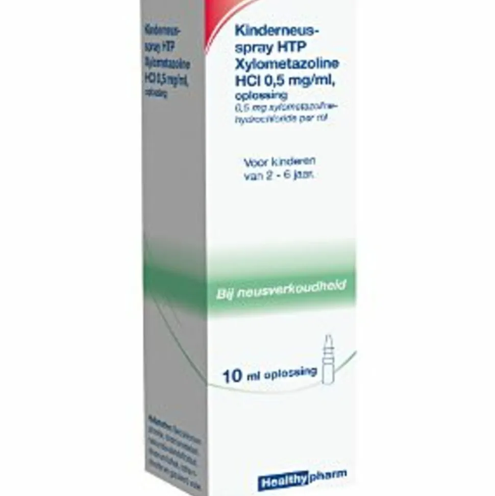 Healthypharm Kinder Neusspray Xylometazoline HCL 0,5 mg/ml 10 ml