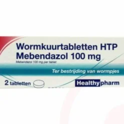 Healthypharm Mebendazol/wormkuur 2 tabletten
