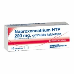 Healthypharm Naproxennatrium 220mg 10 tabletten