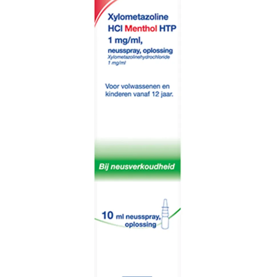 Healthypharm Neusspray Xylometazoline 1 mg/ml Menthol 10 ml