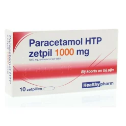 Healthypharm Paracetamol 1000mg 10 stuks