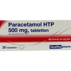 Healthypharm Paracetamol 500mg 20 tabletten