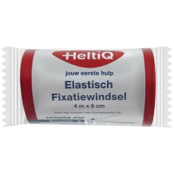 HeltiQ Elastisch Fixatiewindsel 4 m x 6 cm