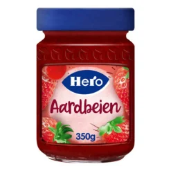 Hero Fruitspread Aardbeien 350 gr