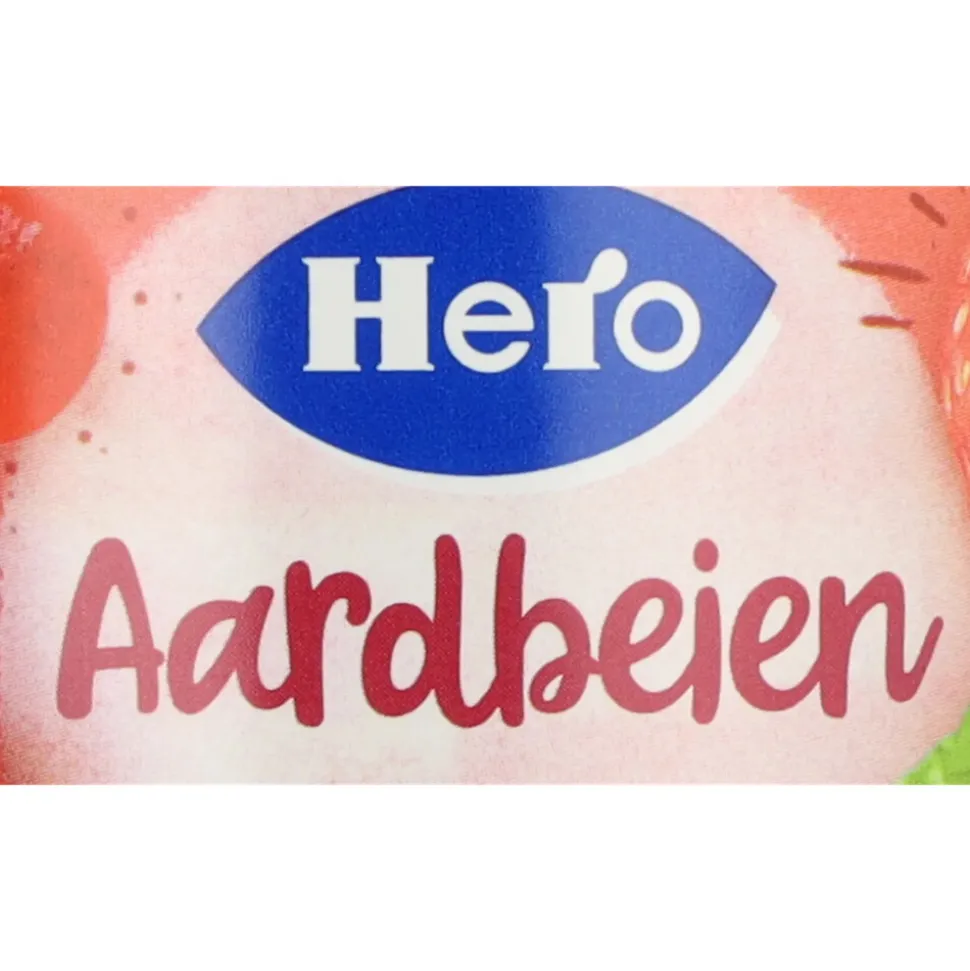 Hero Fruitspread Aardbeien 350 gr