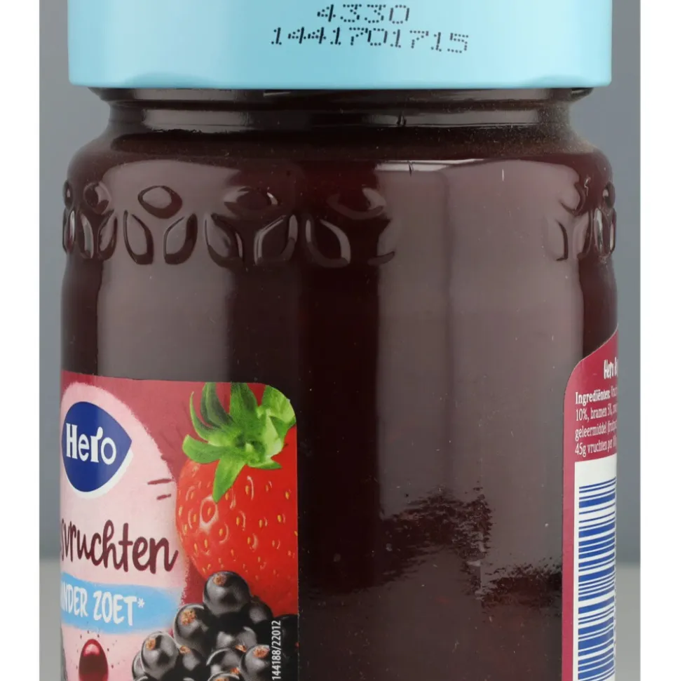 Hero Jam Minder Zoet Bosvruchten 325 gr
