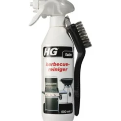 HG BBQ Reiniger met BBQ Borstel 500 ml