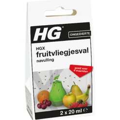 HG X Fruitvliegjesval Navulling 40 ml