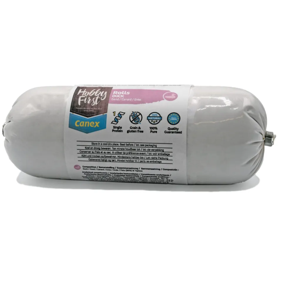 HobbyFirst Canex High Protein Roll Eend 400 gr
