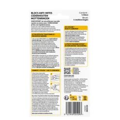 Home Defense Kledingmotten Ringen 4 stuks