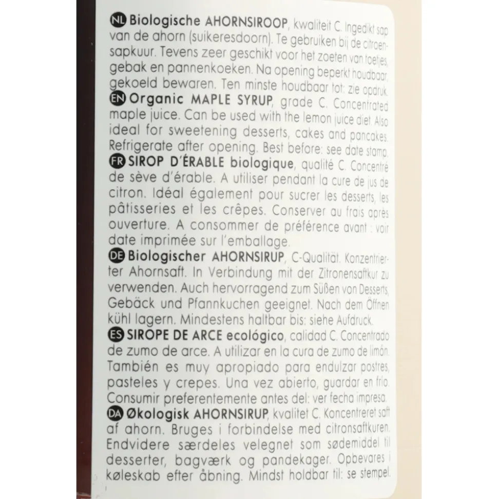 Horizon Ahornsiroop C-Graad Bio 950 ml