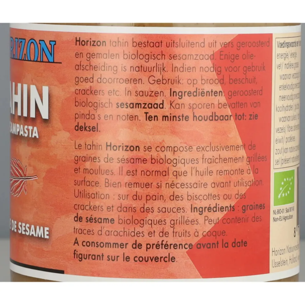 Horizon Tahin Zeezout Bio 350 gr