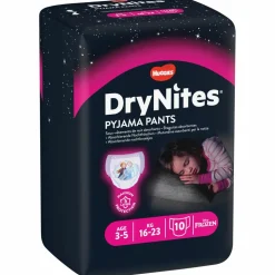 Huggies DryNites Absorberende Luierbroekjes Meisjes 3-5 jaar 10 stuks