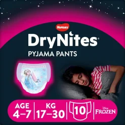 Huggies DryNites Absorberende Luierbroekjes Meisjes 4-7 jaar 10 stuks