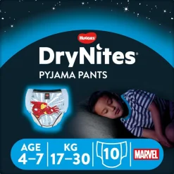 Huggies DryNites Absorberende Luierbroekjes Jongens 4-7 jaar 10 stuks