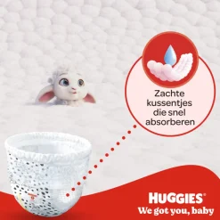Huggies Little Movers Luierbroekjes Maat 6 (15 - 25 kg) 96 stuks