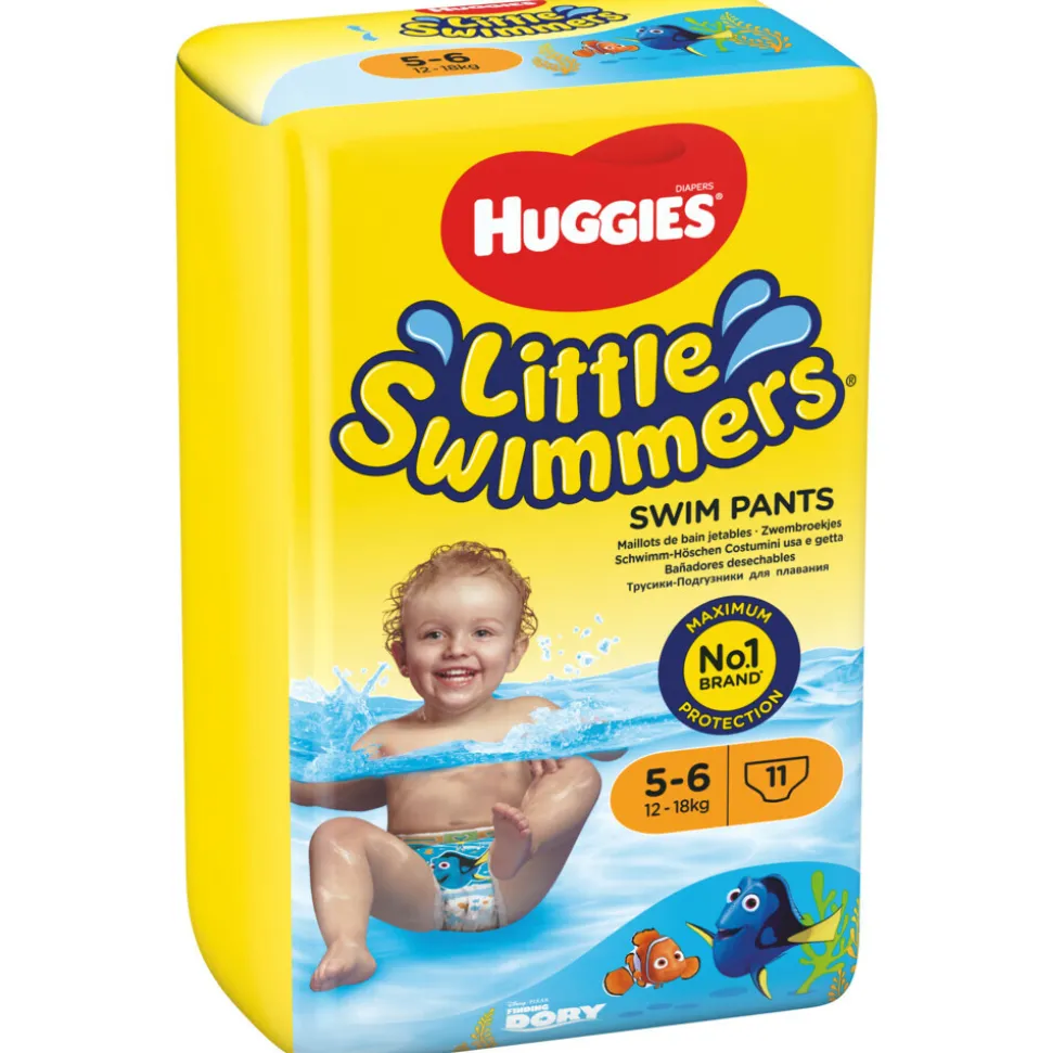 Huggies Little Swimmers Maat 5-6 (12-18 kg) 11 stuks