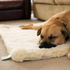 HuggleHounds Hondenmat Natural Large 71 x 108 cm