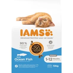 IAMS Cat Kitten Ocean Fish 10 kg