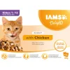 IAMS Delights Kitten Kip in Saus 12 x 85 gr