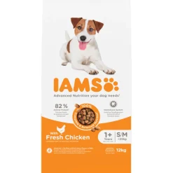 IAMS Dog Adult Small - Medium Kip 12 kg