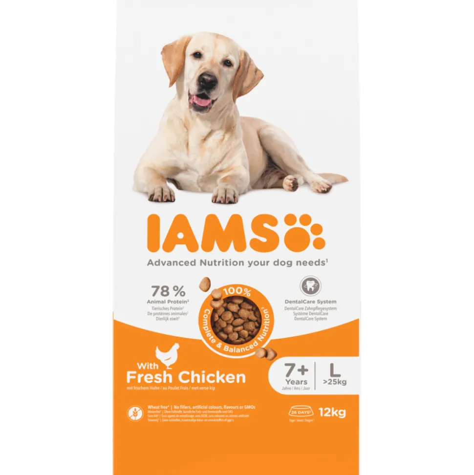 IAMS Dog Senior Large Kip 12 kg