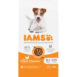 IAMS Dog Senior Small - Medium Kip 12 kg
