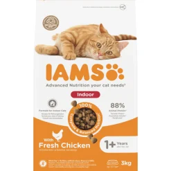 IAMS Kat Adult Indoor Kip 3 kg
