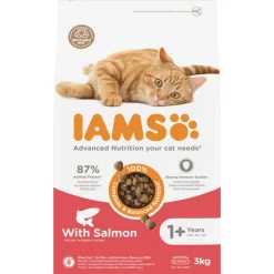 IAMS Kat Adult Zalm 3 kg