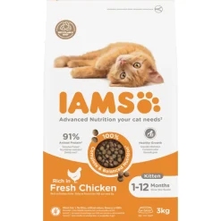 IAMS Kat Kitten/Junior Kip 3 kg